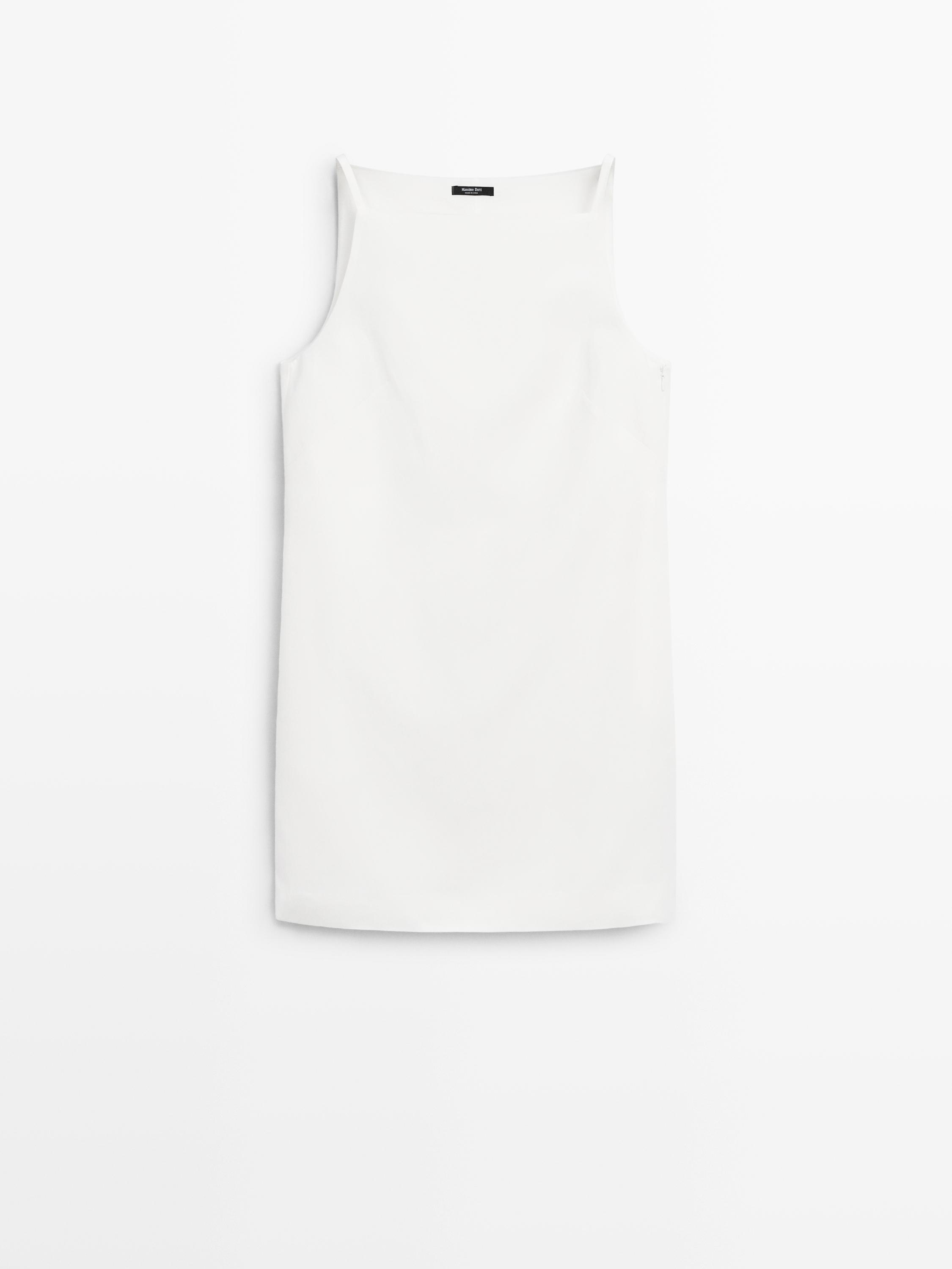 Robe courte fluide